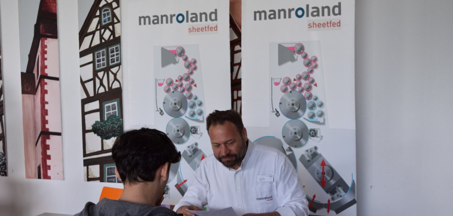 Azubi-Speed-Dating manroland