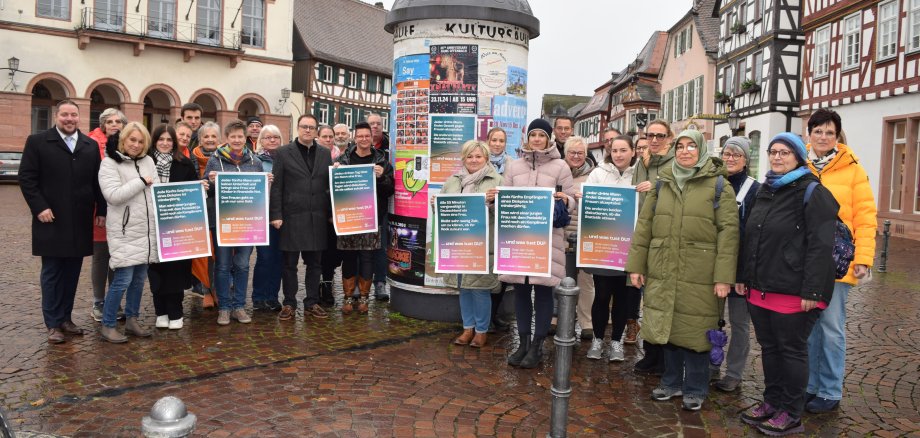 Plakataktion Frauenrechte