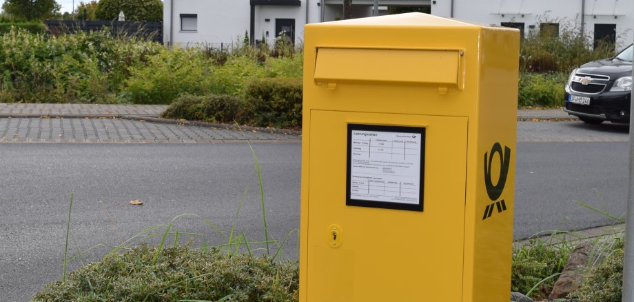 Postbriefkasten Gewerbegebiet südl. Dudenhöfer Straße