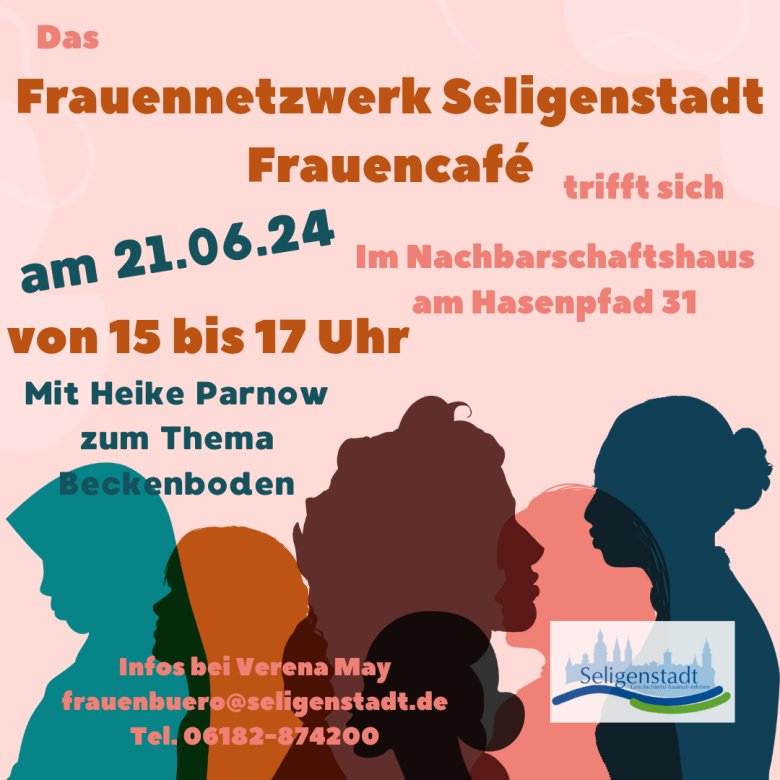 Flyer Frauencafé mit Heike Parnow