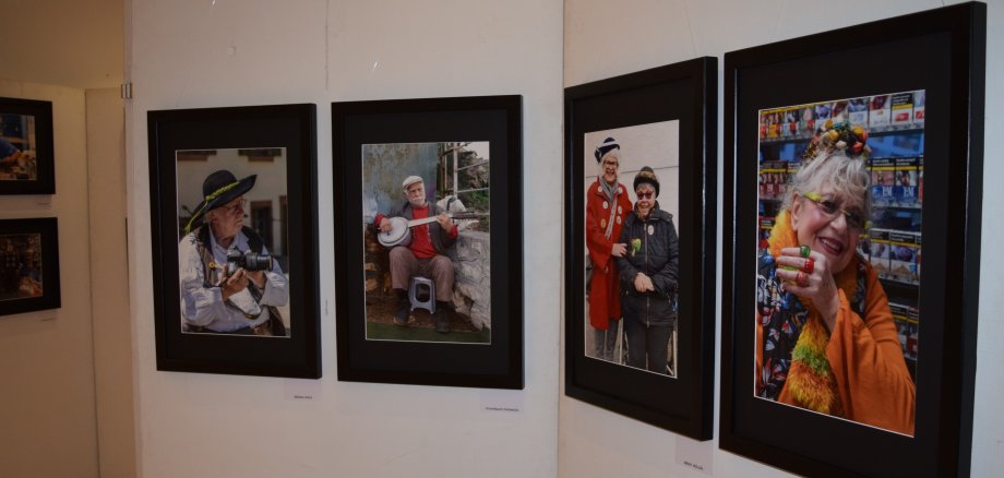 Fotogalerie im Foyer des Riesen