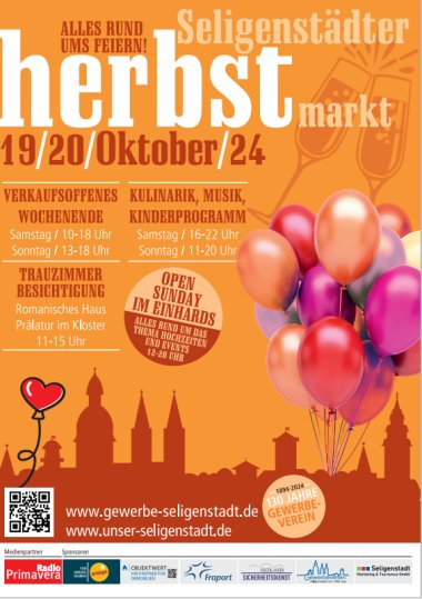 Plakat Herbstmarkt