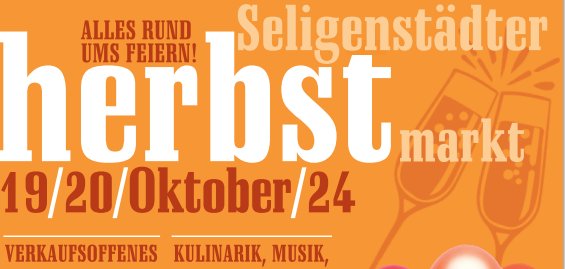 Plakat Herbstmarkt