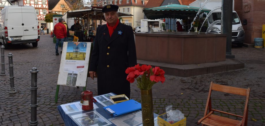 Sammelaktion für Pflege der Kriegsgräber ab 19. Oktober auf dem Marktplatz